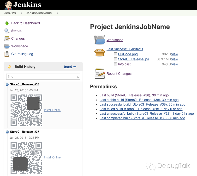 Overview of Jenkins Job